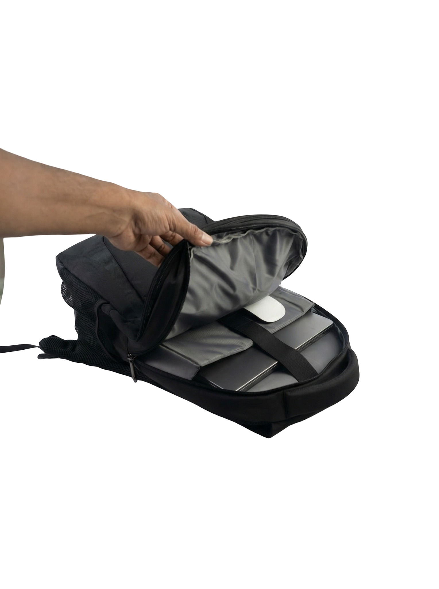 KIVOQ Meister 15.6" Laptop Backpack Black